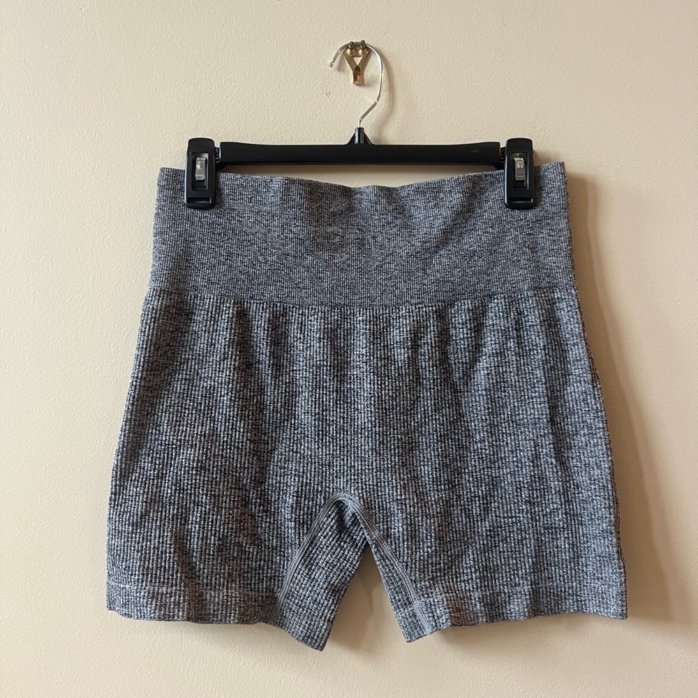 Colsie Gray Bike Shorts with High Waistband